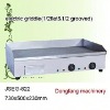 electric griddle with lid, electric griddle(1/2flat&1/2 grooved)