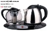 electric kettle with tea tray