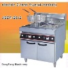 electric pressure fryer, electric 2-tank fryer(4-basket)
