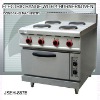 electric range, DFEH-887B electric range with 4 burner and oven