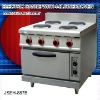 electric range oven, DFEH-887B electric range with 4 burner and oven