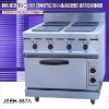 electric range with burner, electric range with 4-burner and oven
