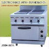electric range with oven, electric range with 4-burner and oven