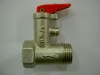 electric water heater safety valve