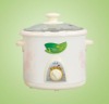 electric white cremic stew cooker