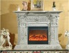 european style simulation flame indoor  fireplaces