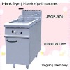 fish and chips fryers JSGF-975 tank fryer(1-basket)with cabinet ,kitchen equipment