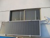 flat plate/flat panel solar water heater