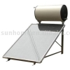 flat-plate solar water heater