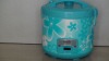 flower-printed  deluxe rice cooker