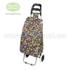 foldable fabric recycle leisure foldable polyester supermarket newest luggage baggage travel pinic hand shopping trolley bag ca