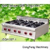 gas heater JSGH-997-1 gas range with 6-burner ,kitchen equipment
