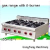 gas range burner JSGH-997-1 gas range with 6-burner ,kitchen equipment