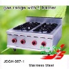 gas range cover JSGH-987-1 gas range with 4 burner ,kitchen equipment
