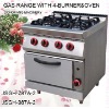gas range oven, DFGH-787A-2 gas range with 4-burner and oven