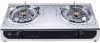 gas stove with stainless steel
