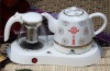 general ceramic electric kettle with tray set