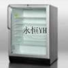 glass front refrigerator
