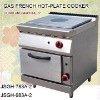 halogen halogen oven, DFGH-783A-2 gas french hot plate cooker with oven