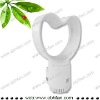 heart shaped mini plastic bladeless fan without blades