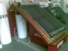 heat pipe solar collector solar water heater split pressure 2011new (ISO, SOLAR KEYMARK, EN12975, SABS,
