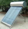 heat pipe vacuum tube integrated solar water heater