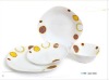 heat resistant opal glassware-square shape
