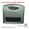 home Air cleaner with HEPA filter and ozone Generator