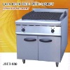 hot rock grill, lava rock grill with cabinet