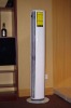 household office electrostatic air purifier, white metalwork air filter