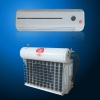 hybrid solar air conditioner for hot place