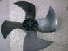 impeller fan sparepart axal flow fan blade plastic ZL405