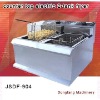 industrial fryer New style counter top electric 2 tank fryer(2 basket)