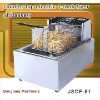 industrial fryer, counter top electric 1 tank fryer(1 basket)