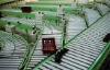 industrial stainless steel and rubber belt conveyor roller for production line