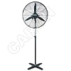 industrial stand outdoor fan with metal cross base