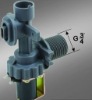 inlet/outlet water valve