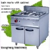 kitchen cooking equipment bain marie with cabinet ,kitchen equipment