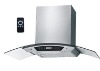 kitchen range hood with one filter