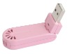 laptop or usb  mini air purifier with pink color