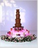 large commercial chocolate fountain for banquet /feast