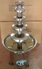 large commercial chocolate fountain stainless steel