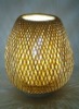 lovely natural handmade bamboo table lamp