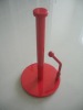 metal paper holder with round tube