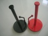 metal paper holder with round tube smooth surface