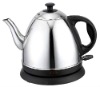 mini stainless steel electric kettle with long spout and seperate lid