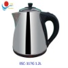 mirror S/S ,1.2L concealed heating elements kettle
