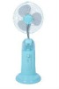 mist Adjustable Humidifier stand fan with R&C timer