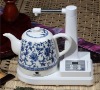 modern ceramic digital electric kettle with water pump
