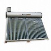non-pressure vacuum tube stainless steel solar water heater